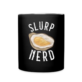 Oysters Oyster Lovers - Full Colour Mug - black - Front