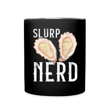 Oysters Oyster Lovers - Full Colour Mug - black - Front