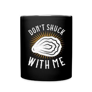 Oysters Oyster Lovers - Full Colour Mug - black - Front