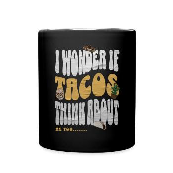 Taco - Tasse einfarbig - Schwarz - Vorne