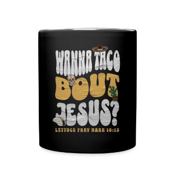 Taco - Tasse einfarbig - Schwarz - Vorne