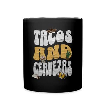 Taco - Tasse einfarbig - Schwarz - Vorne