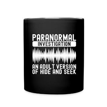 Enquêteur paranormal Chasse aux fantômes - Mug uni - noir - Devant