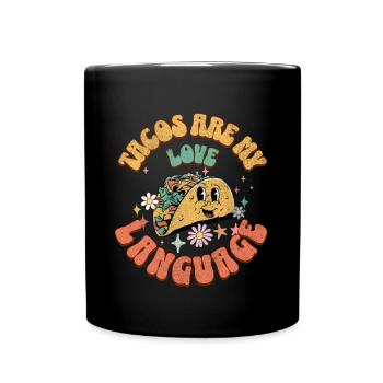 Taco - Tasse einfarbig - Schwarz - Vorne