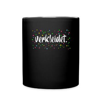 Verkleidet Kostümersatz Kein Kostüm - Tasse einfarbig - Schwarz - Vorne