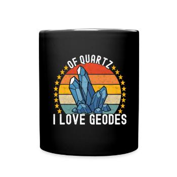 Geologe Geologie - Tasse einfarbig - Schwarz - Vorne