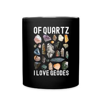 Geologe Geologie - Tasse einfarbig - Schwarz - Vorne