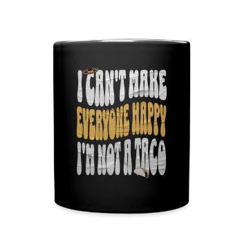 Taco - Mug uni - noir - Devant