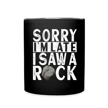 Geologe Geologie - Tasse einfarbig - Schwarz - Vorne