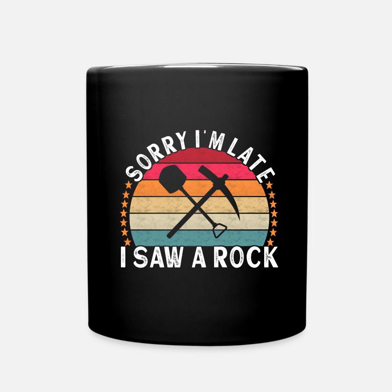Geologe Geologie - Tasse einfarbig - Schwarz
