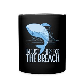 Whales Whale - Full Colour Mug - black - Front