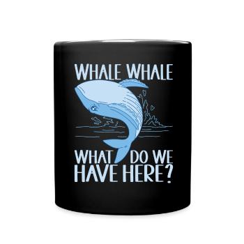 Whales Whale - Full Colour Mug - black - Front