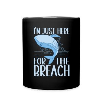 Whales Whale - Full Colour Mug - black - Front