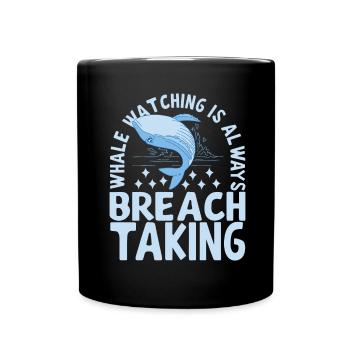 Whales Whale - Full Colour Mug - black - Front