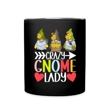 Nains de jardin Jardinage - Mug uni - noir - Devant