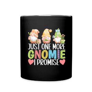 Nains de jardin Jardinage - Mug uni - noir - Devant