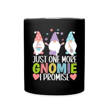 Nains de jardin Jardinage - Mug uni - noir - Devant