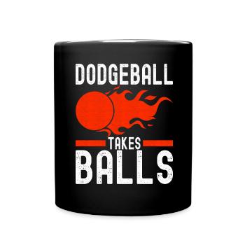 Ballon chasseur Ballon chasseur - Mug uni - noir - Devant