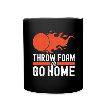 Ballon chasseur Ballon chasseur - Mug uni - noir - Devant