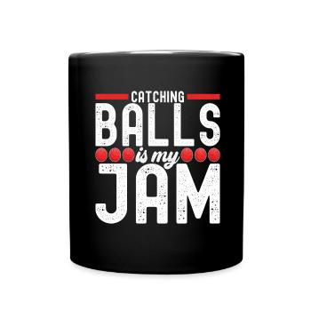 Ballon chasseur Ballon chasseur - Mug uni - noir - Devant