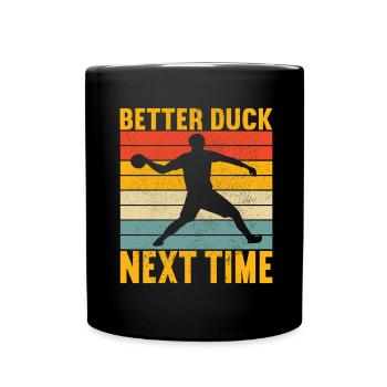 Ballon chasseur Ballon chasseur - Mug uni - noir - Devant