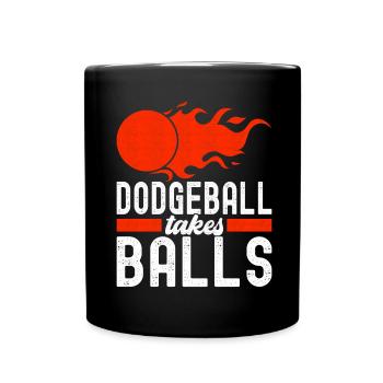 Ballon chasseur Ballon chasseur - Mug uni - noir - Devant
