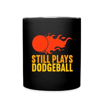 Ballon chasseur Ballon chasseur - Mug uni - noir - Devant