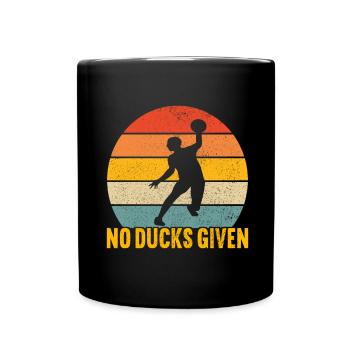 Ballon chasseur Ballon chasseur - Mug uni - noir - Devant