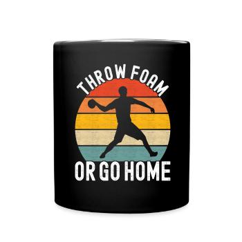 Ballon chasseur Ballon chasseur - Mug uni - noir - Devant