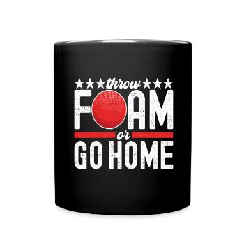 Ballon chasseur Ballon chasseur - Mug uni - noir - Devant