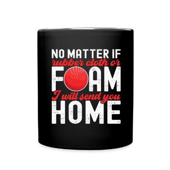 Ballon chasseur Ballon chasseur - Mug uni - noir - Devant