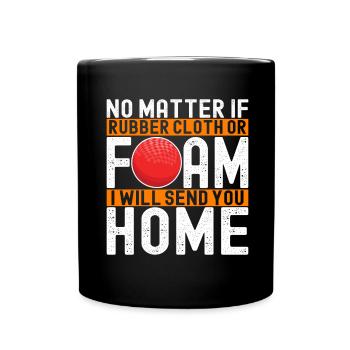 Ballon chasseur Ballon chasseur - Mug uni - noir - Devant