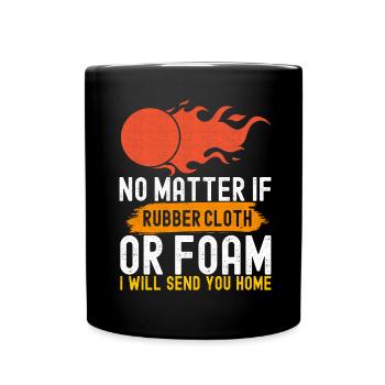 Ballon chasseur Ballon chasseur - Mug uni - noir - Devant
