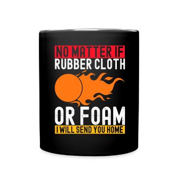 Ballon chasseur Ballon chasseur - Mug uni - noir - Devant