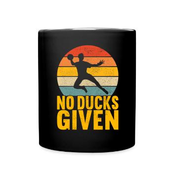 Ballon chasseur Ballon chasseur - Mug uni - noir - Devant