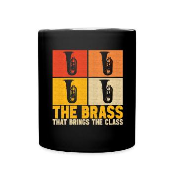 Tuba Tubist - Full Colour Mug - black - Front