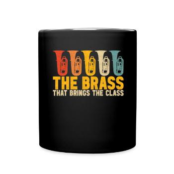 Tuba Tubist - Full Colour Mug - black - Front