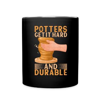Pottery Pottery - Full Colour Mug - black - Front