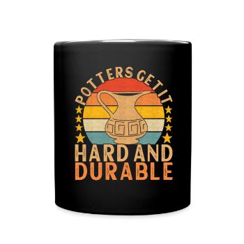 Pottery Pottery - Full Colour Mug - black - Front