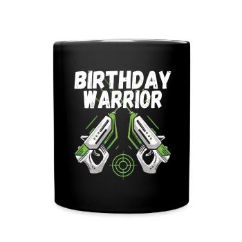 Laser Tag Anniversaire Laser Tag Joueur - Mug uni - noir - Devant