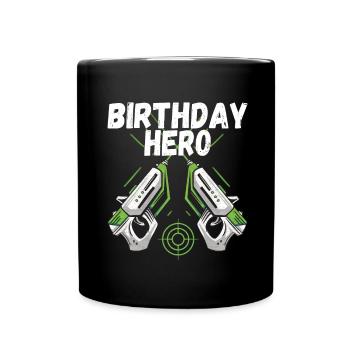 Laser Tag Anniversaire Laser Tag Joueur - Mug uni - noir - Devant