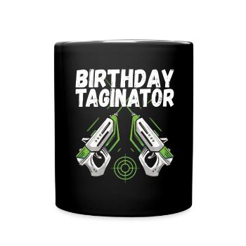 Laser Tag Anniversaire Laser Tag Joueur - Mug uni - noir - Devant
