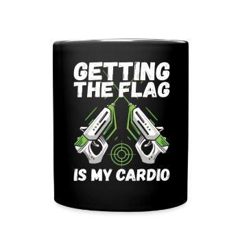 Laser Tag Anniversaire Laser Tag Joueur - Mug uni - noir - Devant