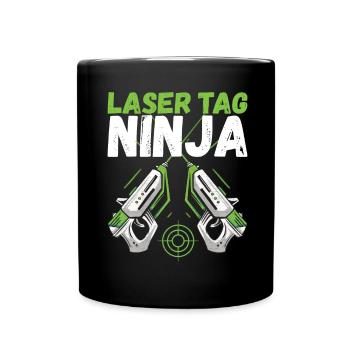 Laser Tag Anniversaire Joueur de Laser Tag - Mug uni - noir - Devant