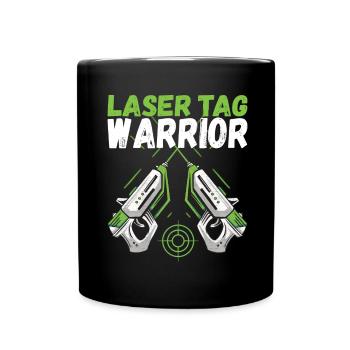 Laser Tag Anniversaire Laser Tag Joueur - Mug uni - noir - Devant