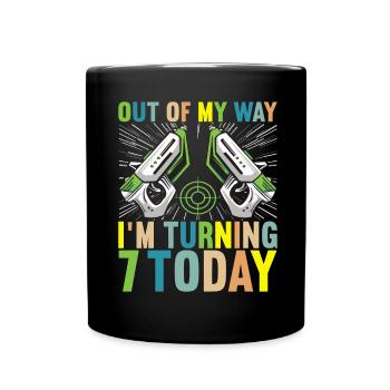 Laser Tag Anniversaire Laser Tag Joueur - Mug uni - noir - Devant