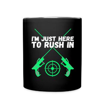 Laser Tag Anniversaire Laser Tag Joueur - Mug uni - noir - Devant