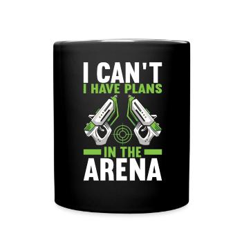 Laser Tag Anniversaire Laser Tag Joueur - Mug uni - noir - Devant