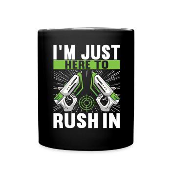 Laser Tag Anniversaire Laser Tag Joueur - Mug uni - noir - Devant