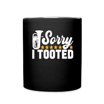 Euphonium Euphonist - Tasse einfarbig - Schwarz - Vorne